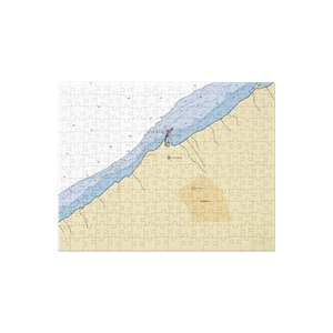 Monroe's Marina (Portland, NY) NOAA Chart Jigsaw Puzzle