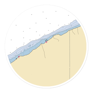 North East Marina (North East, PA) NOAA Chart Sticker