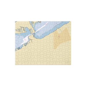 East Avenue Boat Launch (Erie, PA) NOAA Chart Jigsaw Puzzle