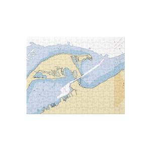 Captain John E. Lampe Marina (Erie, PA) NOAA Chart Jigsaw Puzzle