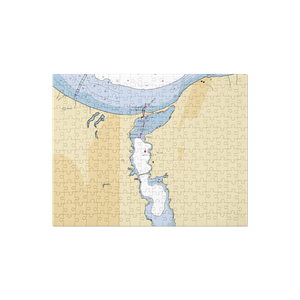 Lake Mohawk Yacht Club (Rochester, NY) NOAA Chart Jigsaw Puzzle