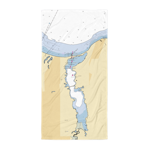 Lake Mohawk Yacht Club (Rochester, NY) NOAA Chart Towel