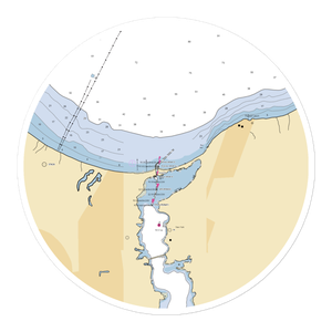 Mayer's Marina (Rochester, NY) NOAA Chart Sticker