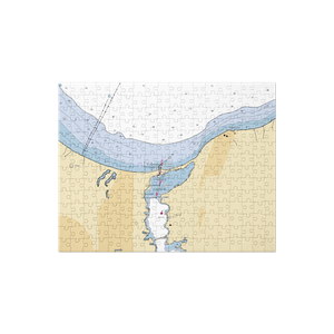 The Bluffs Along The Bay Marina (Rochester, NY) NOAA Chart Jigsaw Puzzle