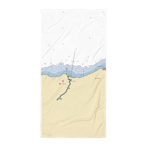 Pultneyville Yacht Club (Pultneyville, NY) NOAA Chart Towel