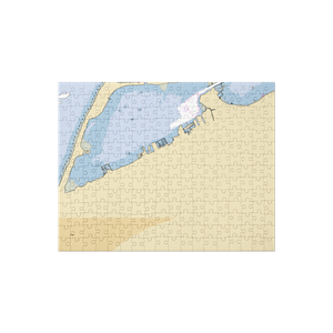 Commodore Perry Yacht Club (Erie, PA) NOAA Chart Jigsaw Puzzle