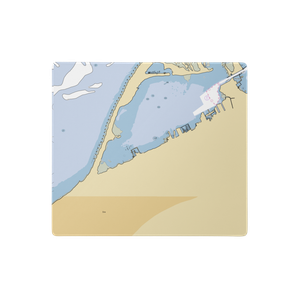 Erie Yacht Club (Erie, PA) NOAA Chart  Gaming Mouse Pad