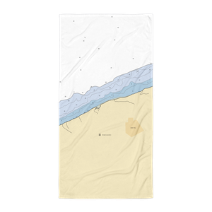 Elk Creek Boat Launch (Lake City, PA) NOAA Chart Towel