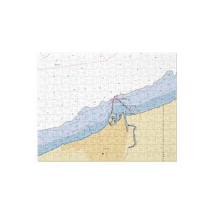 Conneaut Boat Club (West Springfield, PA) NOAA Chart Jigsaw Puzzle