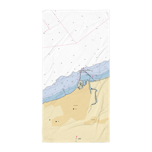 Conneaut Boat Club (West Springfield, PA) NOAA Chart Towel