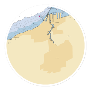 North Coast Marina and Campground (North Kingsville, OH) NOAA Chart Sticker