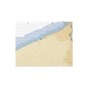 Redbrook Boat Club (Austinburg, OH) NOAA Chart Jigsaw Puzzle