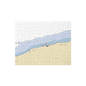 Geneva State Park Marina (Novelty, OH) NOAA Chart Jigsaw Puzzle