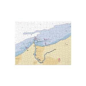 HTP Rack and Marina (Grand River, OH) NOAA Chart Jigsaw Puzzle