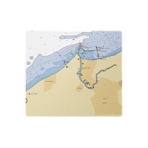 Rutherford's Landing (Grand River, OH) NOAA Chart  Gaming Mouse Pad