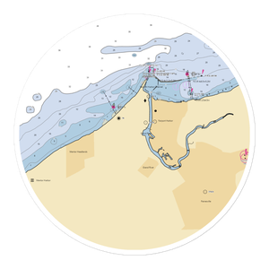 Rutherford's Landing (Grand River, OH) NOAA Chart Sticker