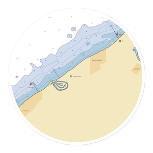 Mentor Lagoon Grille (Mentor, OH) NOAA Chart Sticker