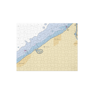 Mentor Lagoons Marina (Mentor, OH) NOAA Chart Jigsaw Puzzle