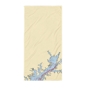 Peach Bottom Marina (Drumore, PA) NOAA Chart Towel