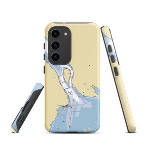 Captain Lee's Marina (Perry Point, MD) NOAA Chart Samsung Phone Case