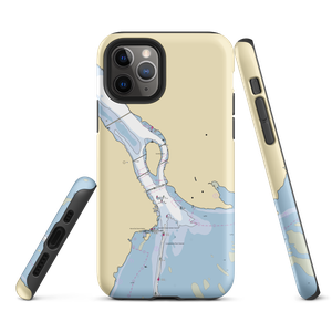 Captain Lee's Marina (Perry Point, MD) NOAA Chart  Tough iPhone Case