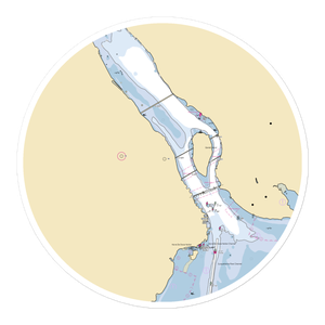 Havre de Grace Marine Center (Perry Point, MD) NOAA Chart Sticker