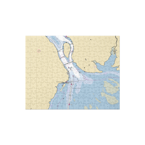 Tidewater Marina (Perry Point, MD) NOAA Chart Jigsaw Puzzle