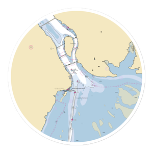 Tidewater Marina (Perry Point, MD) NOAA Chart Sticker