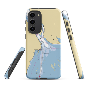 Log Pond Marina (Perry Point, MD) NOAA Chart Samsung Phone Case