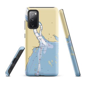 Log Pond Marina (Perry Point, MD) NOAA Chart Samsung Phone Case