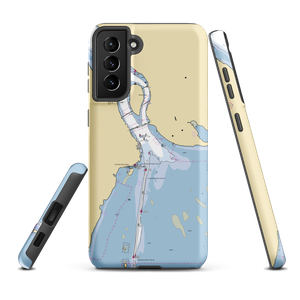 Penns Beach Marina at Heron Harbor (Perry Point, MD) NOAA Chart Samsung Phone Case