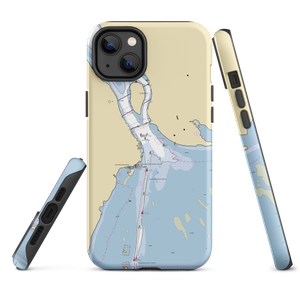 Penns Beach Marina at Heron Harbor (Perry Point, MD) NOAA Chart  Tough iPhone Case