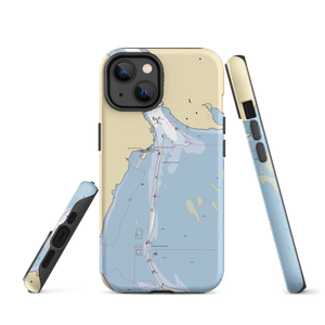 Havre de Grace City Yacht Basin (Perry Point, MD) NOAA Chart  Tough iPhone Case