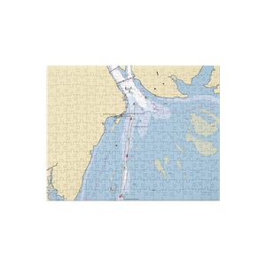 Havre de Grace City Yacht Basin (Perry Point, MD) NOAA Chart Jigsaw Puzzle