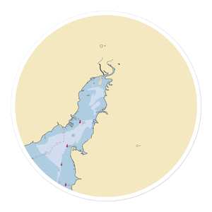 McDaniel Yacht Basin (Elkton, MD) NOAA Chart Sticker