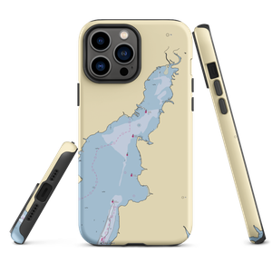 Bay Boat Works Inc (Charlestown, MD) NOAA Chart  Tough iPhone Case