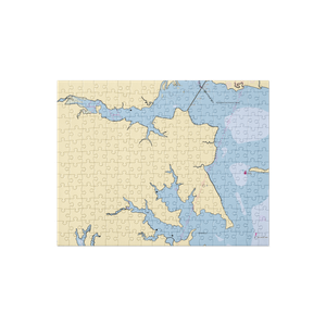 Dundee Creek Marina (White Marsh, MD) NOAA Chart Jigsaw Puzzle