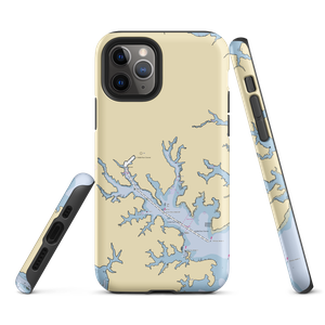 Safe Harbor Carroll Island (Dundalk, MD) NOAA Chart  Tough iPhone Case