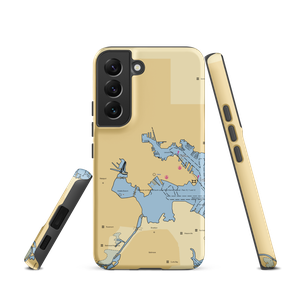 City Of Baltimore Docks (Baltimore, MD) NOAA Chart Samsung Phone Case