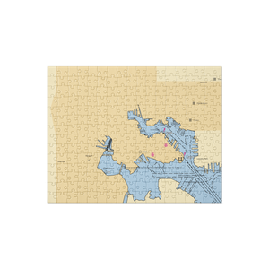 Inner Harbor Marina (Baltimore, MD) NOAA Chart Jigsaw Puzzle