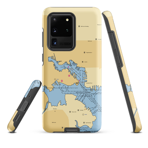 Thames Point Marina (Baltimore, MD) NOAA Chart Samsung Phone Case