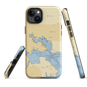 Bayview Marina (Baltimore, MD) NOAA Chart  Tough iPhone Case