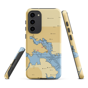 The Crescent Marina (Baltimore, MD) NOAA Chart Samsung Phone Case