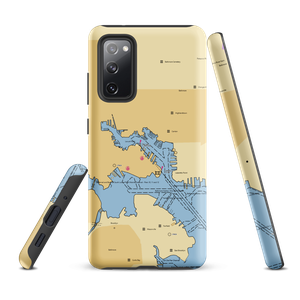 The Crescent Marina (Baltimore, MD) NOAA Chart Samsung Phone Case