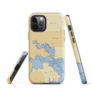 The Crescent Marina (Baltimore, MD) NOAA Chart  Tough iPhone Case