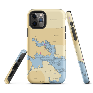 Anchorage Marina (Baltimore, MD) NOAA Chart  Tough iPhone Case