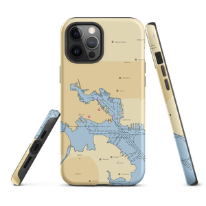 Anchorage Marina (Baltimore, MD) NOAA Chart  Tough iPhone Case