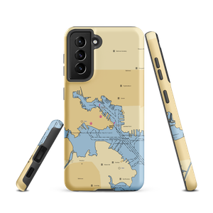 Getaway Sailing Marina (Baltimore, MD) NOAA Chart Samsung Phone Case