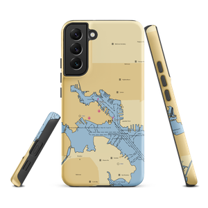 Canton Cove Marina (Baltimore, MD) NOAA Chart Samsung Phone Case