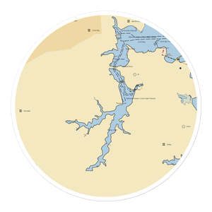 Rams Head Dockside (Glen Burnie, MD) NOAA Chart Sticker